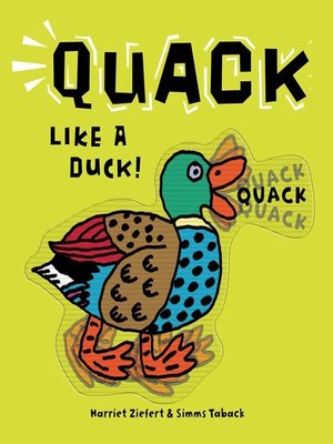 cover image of Quack Like a Duck!